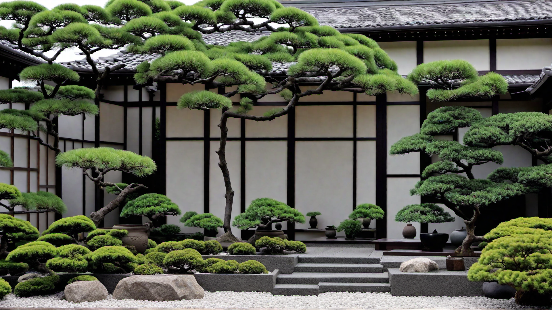 Bonsai Collection: Miniature Trees for Intricate Detail