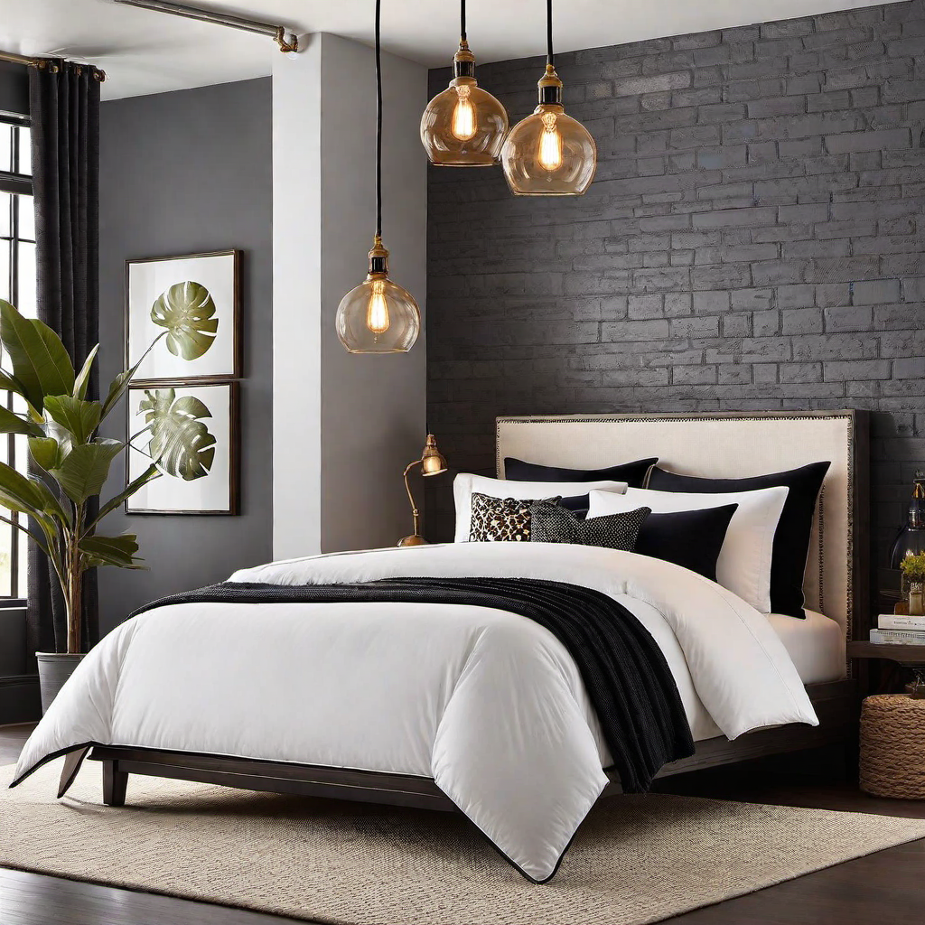 Industrial Lighting Fixtures: Edison Bulbs and Sconces