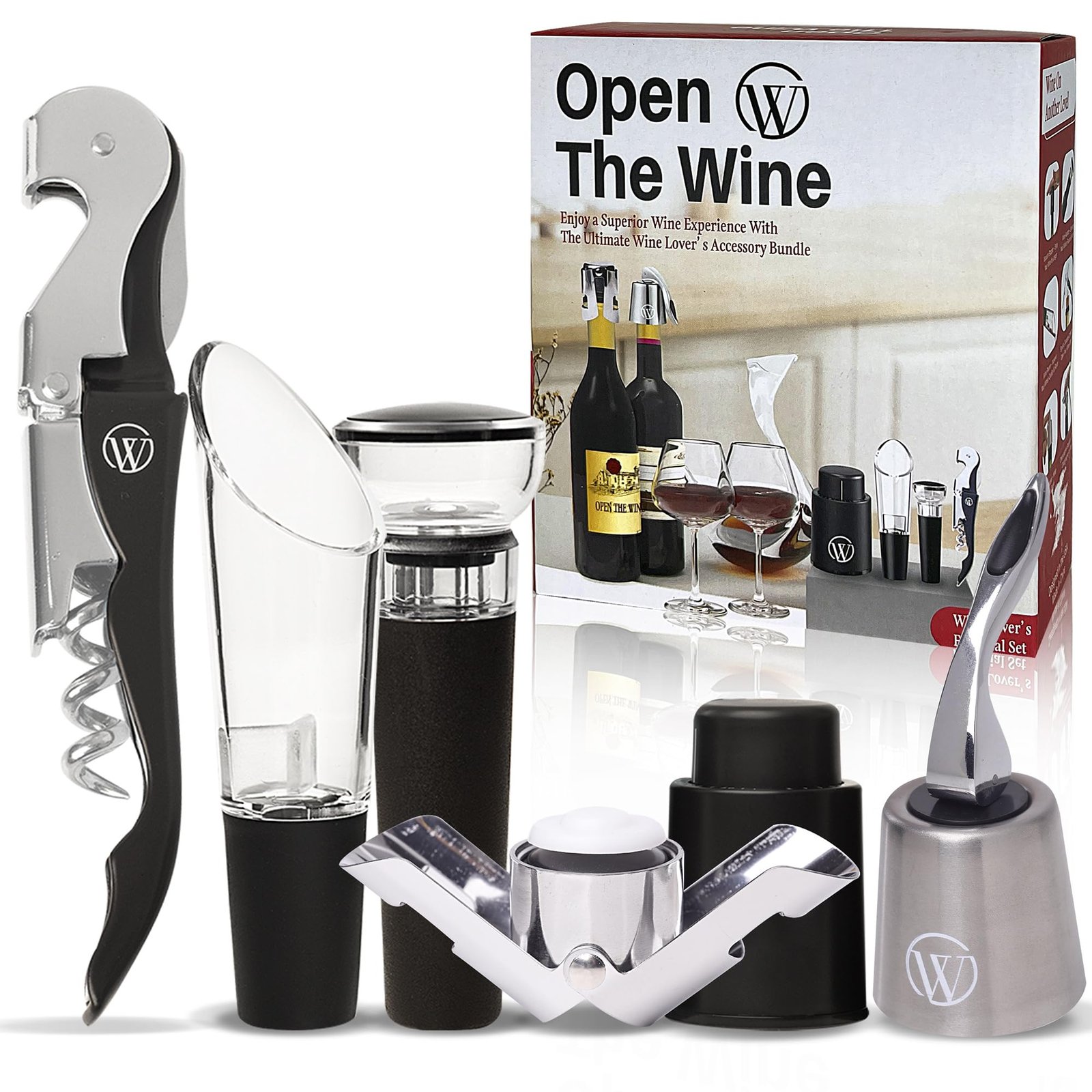 Open The Wine Accessory Kit