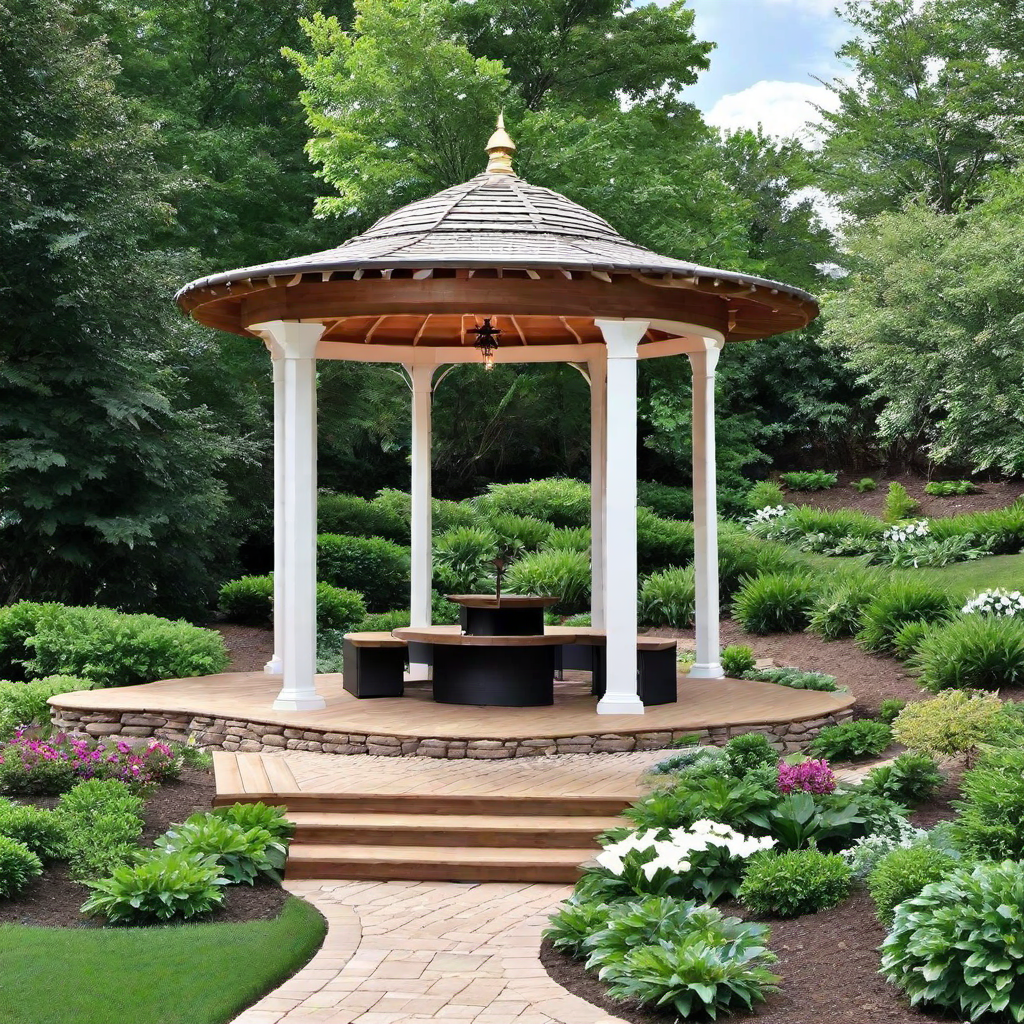 20. Creating a Tranquil Oasis: Water Features in Gazebo Design