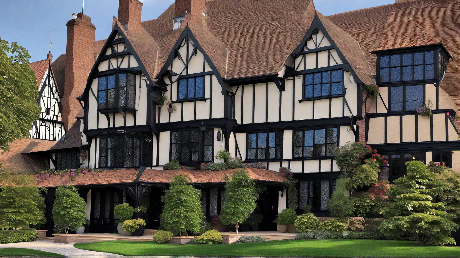 Tudor Eaves: Overhanging Roof Extensions