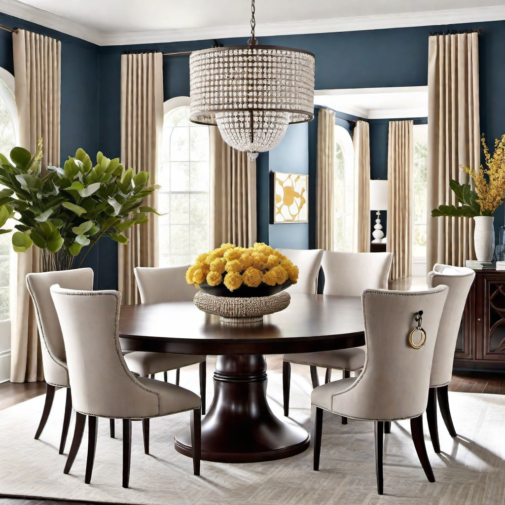 Elegant Dining: Colonial Chic Formal Dining Room Design