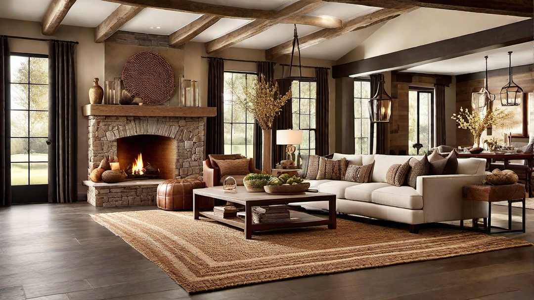 Textured Elements: Woven Rugs and Textile Wall Hangings