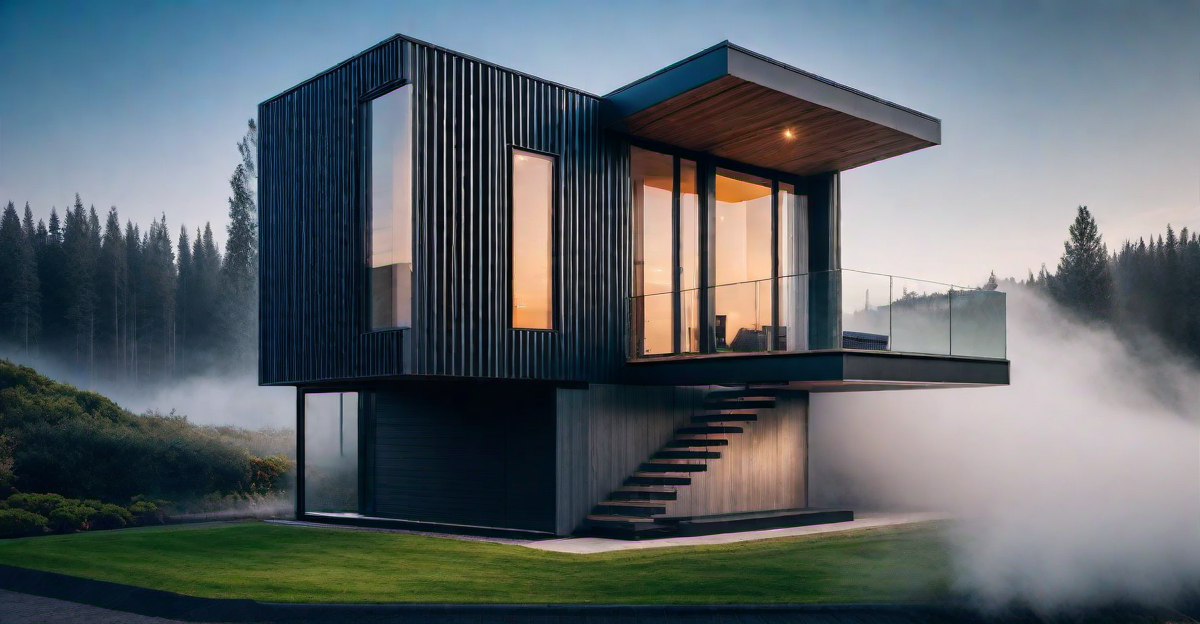 Luxurious Living: High-End Small Prefab House Ideas