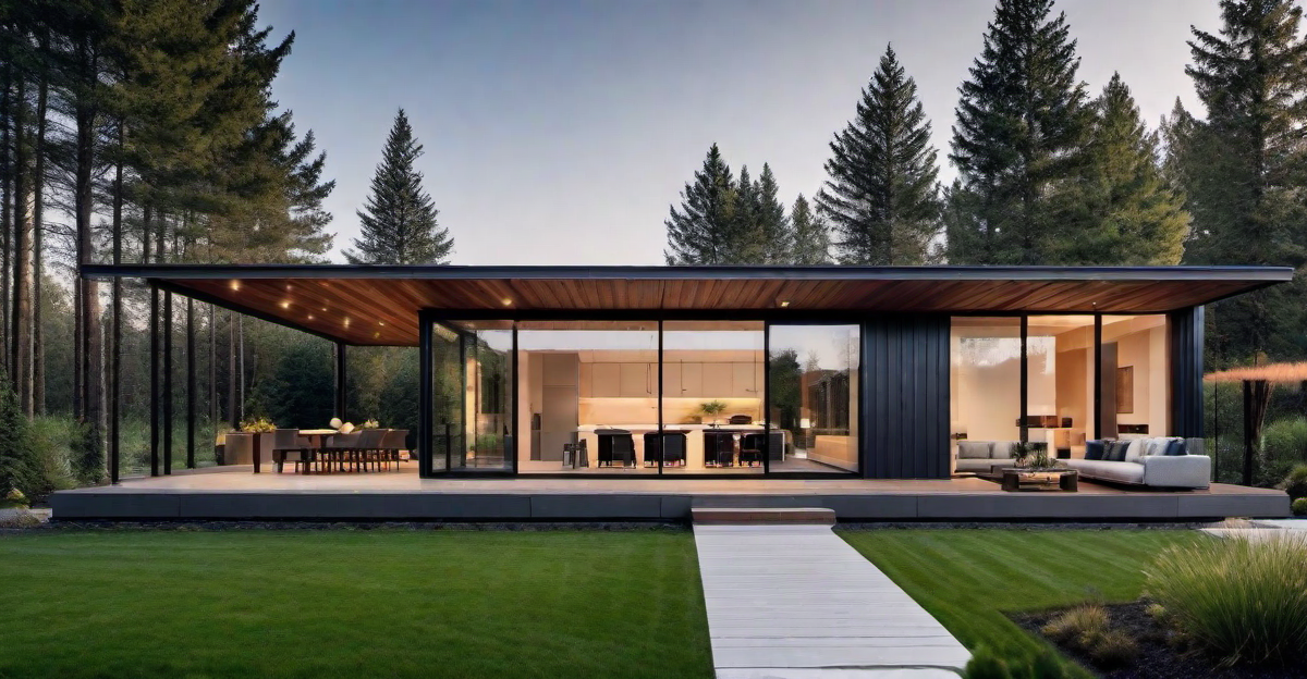 Industrial Chic: Modern Prefab Homes with Urban Appeal