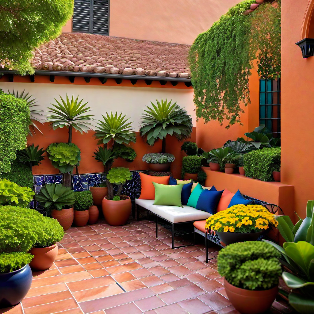 Courtyards and Patios: Outdoor Oasis in Mexican Homes