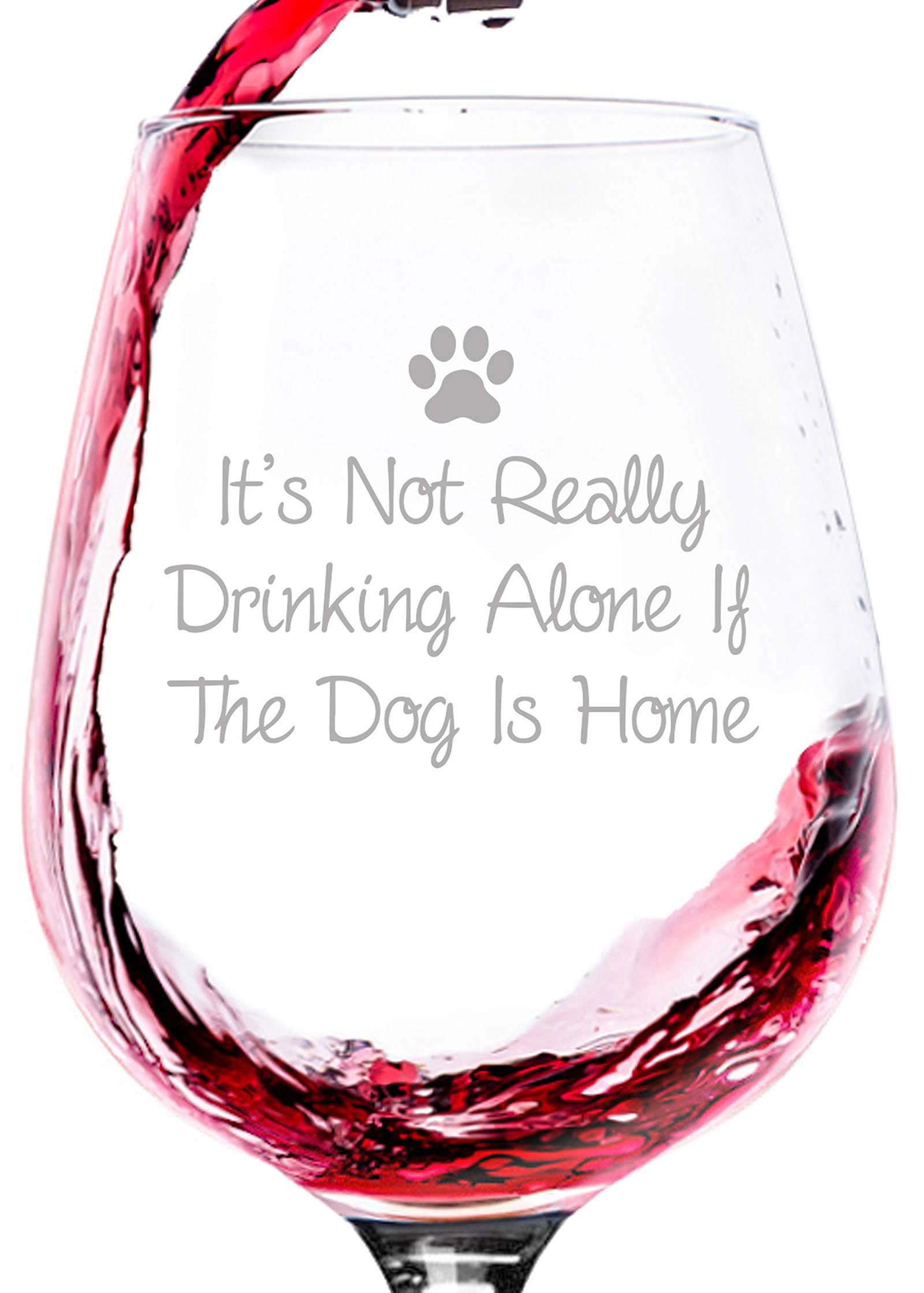 Dog Mom Wine Glass