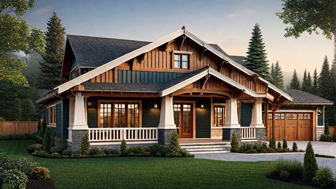 Handcrafted Woodwork: Exquisite Details in Craftsman Architecture