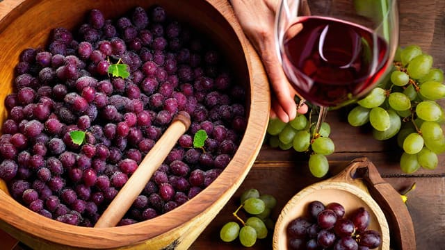 How To Crush Grapes At Home