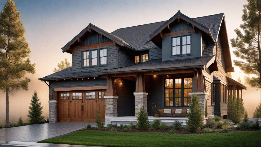 Craftsman Details: Exposed Rafters and Brackets
