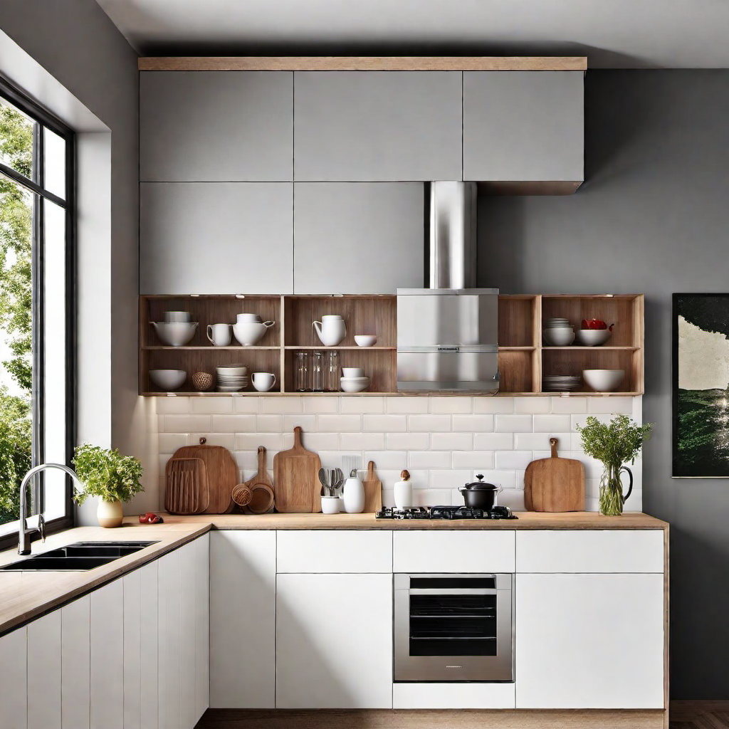 36. Hidden Gems: Smart Solutions for Clutter-Free Scandinavian Kitchens