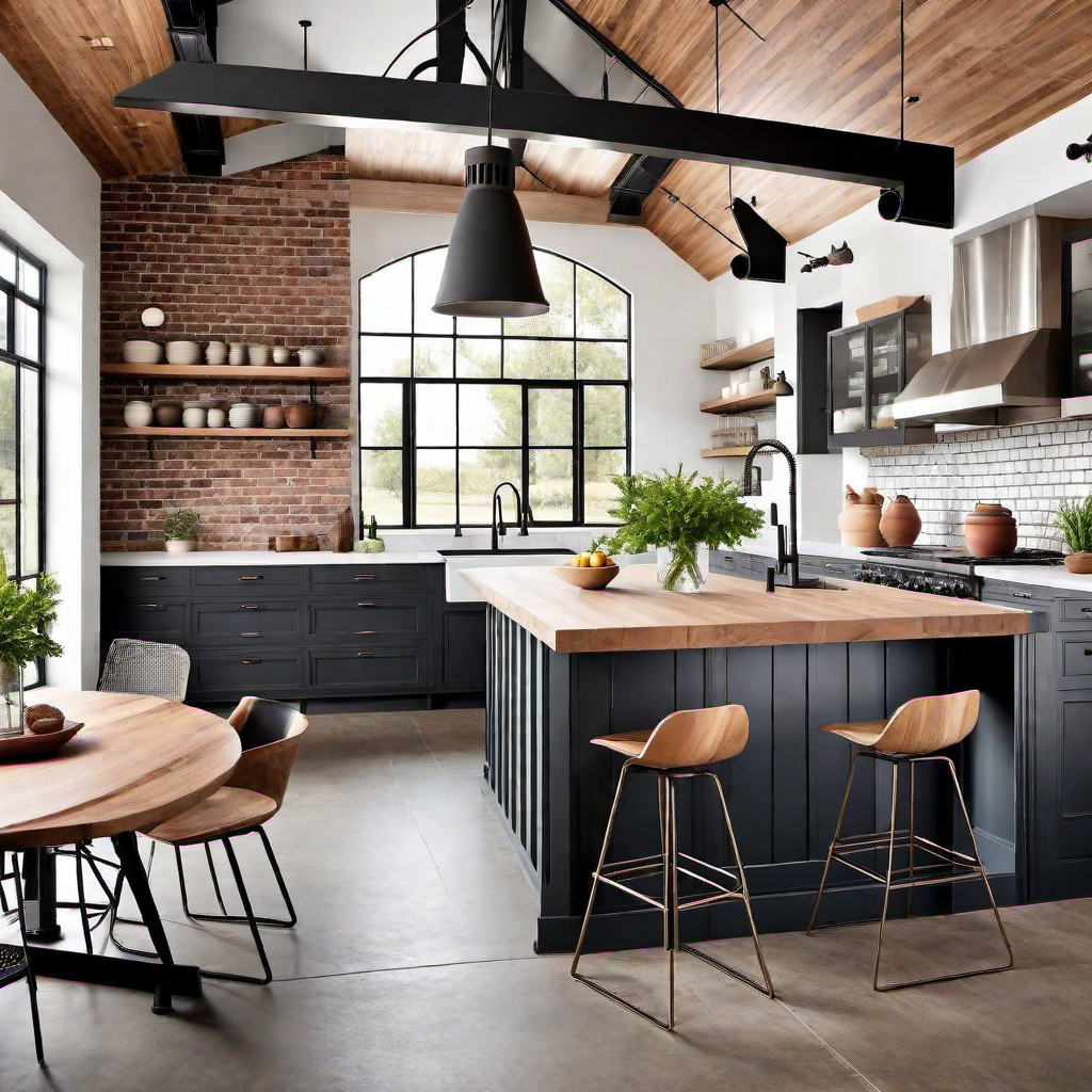 Industrial Farmhouse Scandinavian Influence