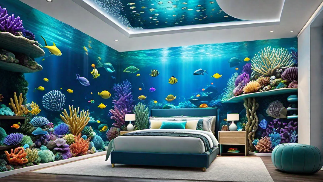 Under the Sea: Oceanic Theme with Twinkling LED Lights