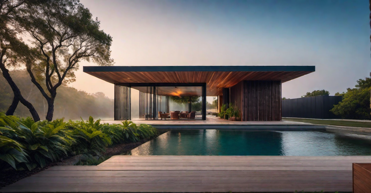 Sustainable Living: Eco-Friendly Wood Slat Exterior Design