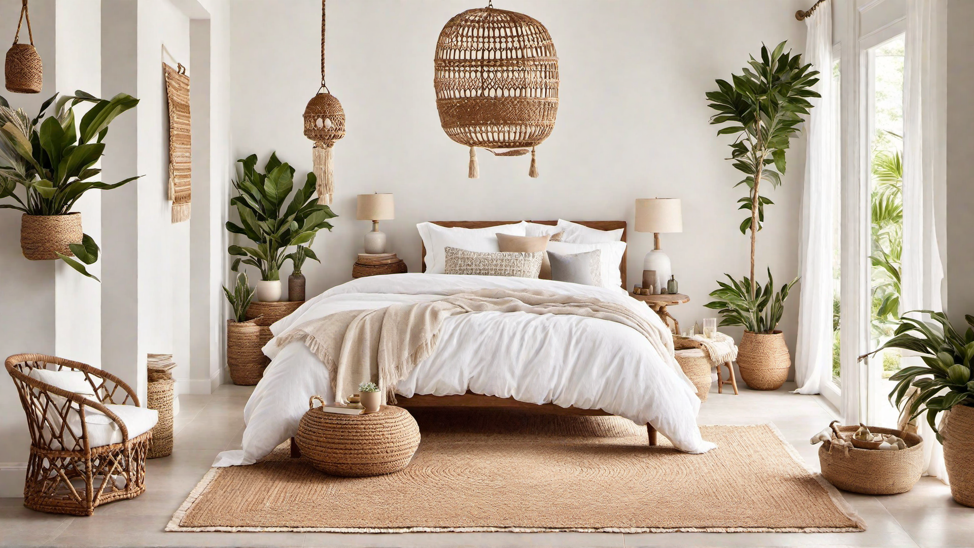 Relaxing Retreat: Calming Boho Sanctuary
