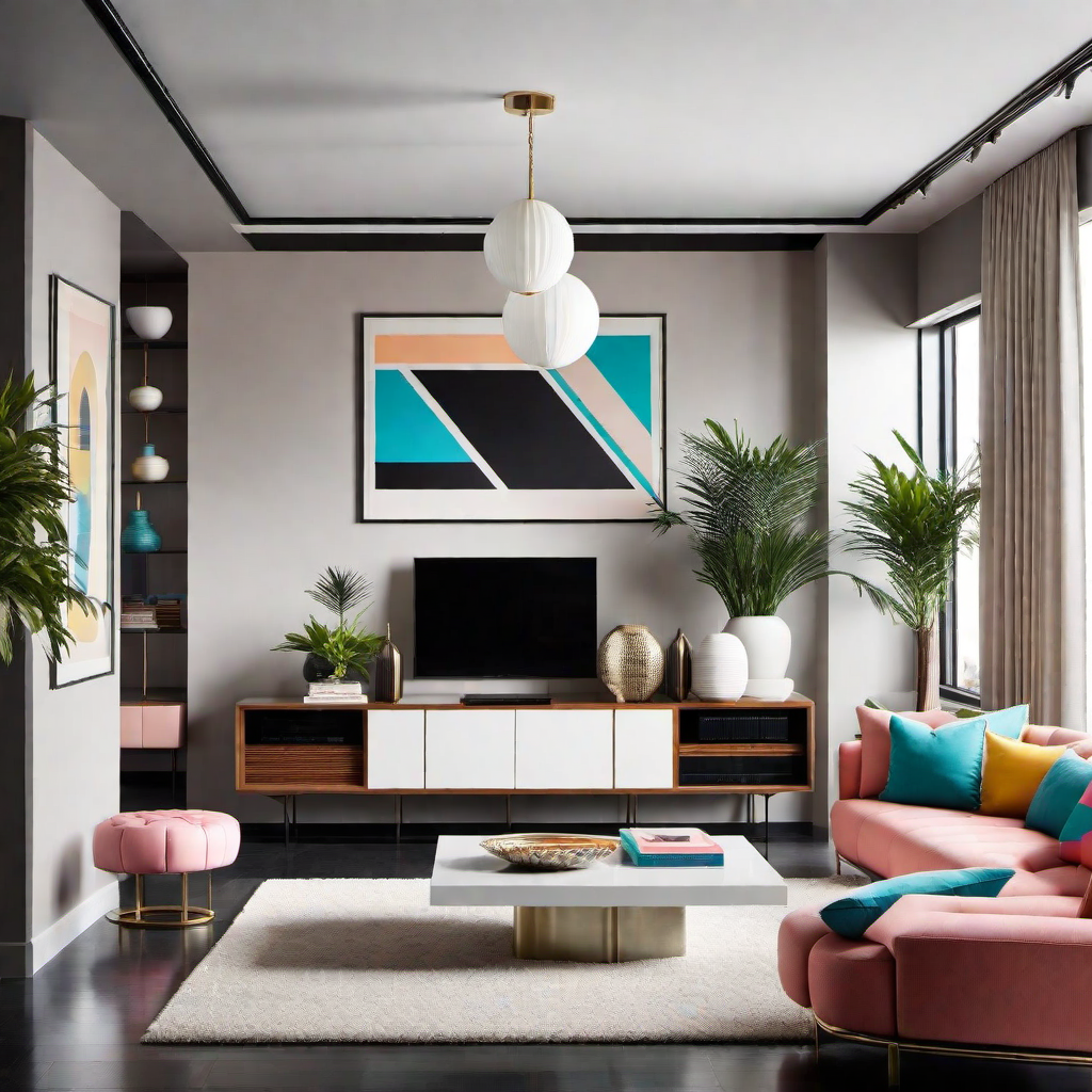 Sleek Lines and Curves: 80s Architectural Influences