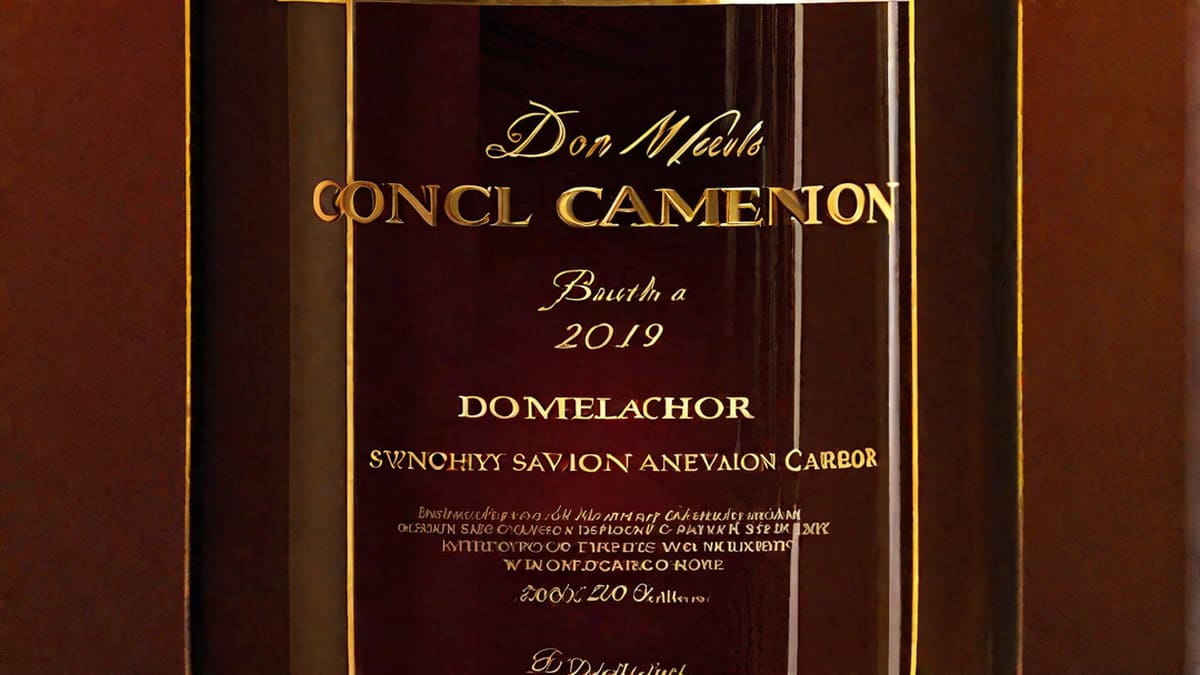 Don Melchor Cabernet Sauvignon 2019