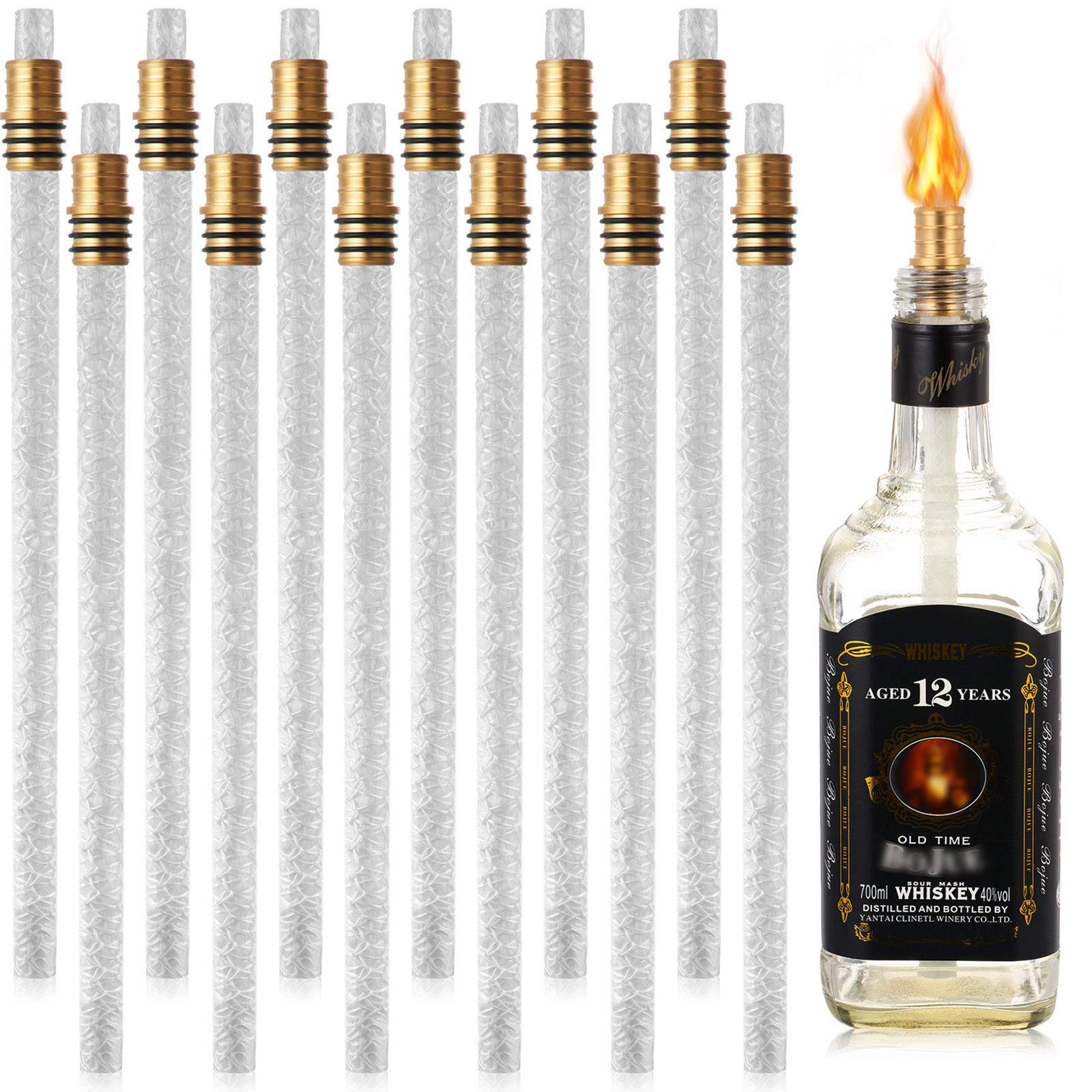 Nuanchu Wine Bottle Tiki Torch Kit