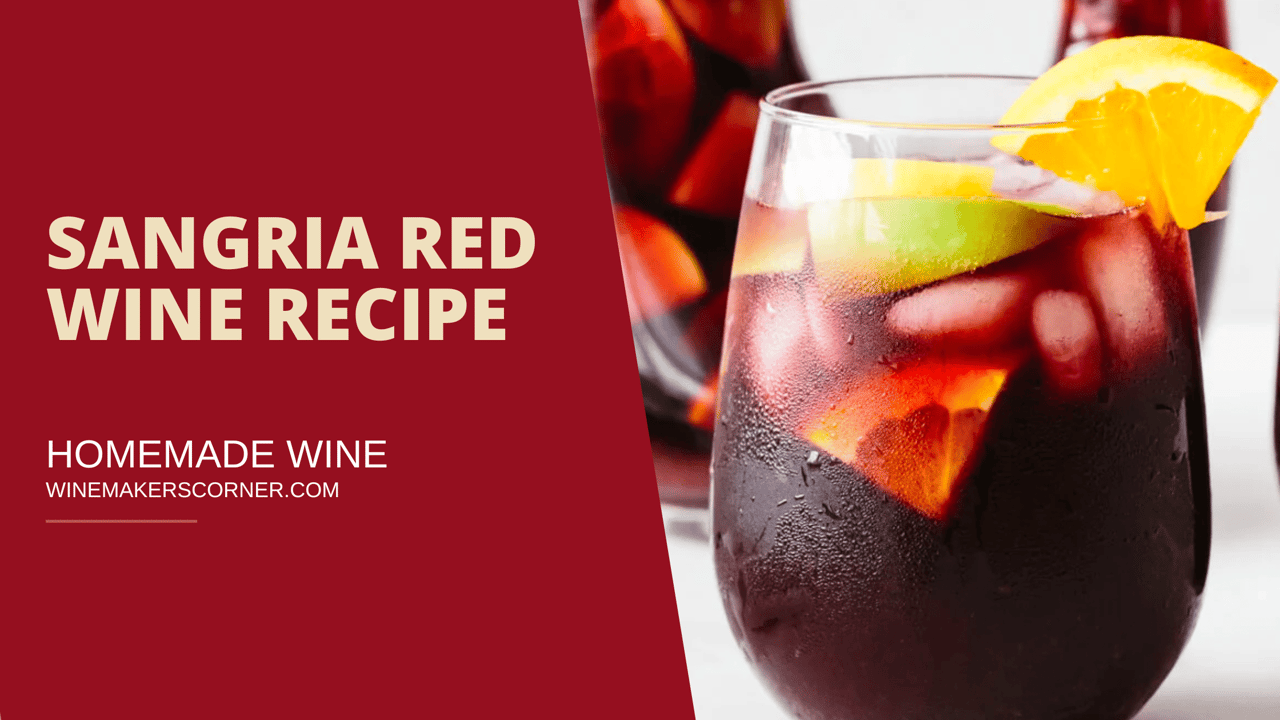 sangria red wine recipe
