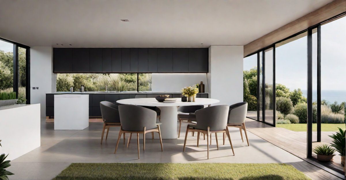 Versatile Interior: Adaptable Spaces in a One-Story Garden House
