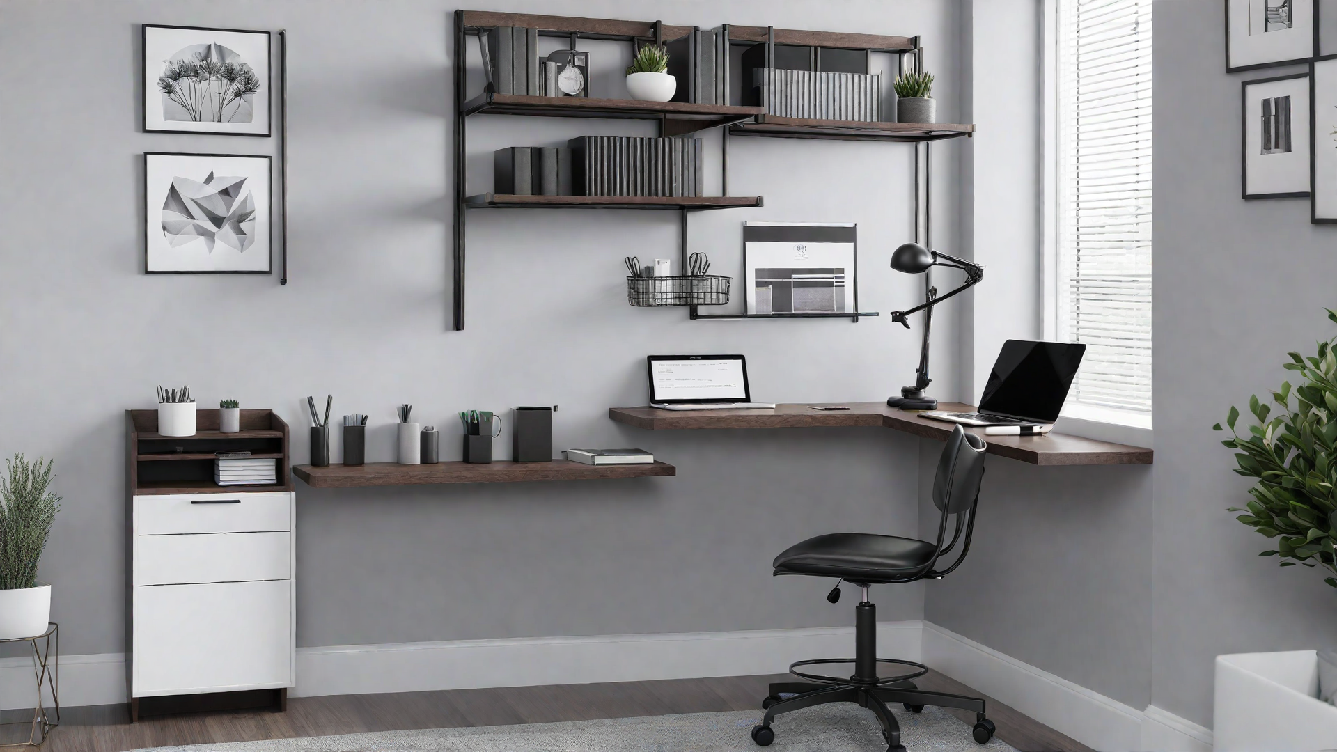 Murphy Desk: Hideaway Office Solution