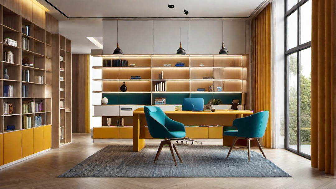 Multi-Purpose: Flexibility in Design for Bright Study Rooms