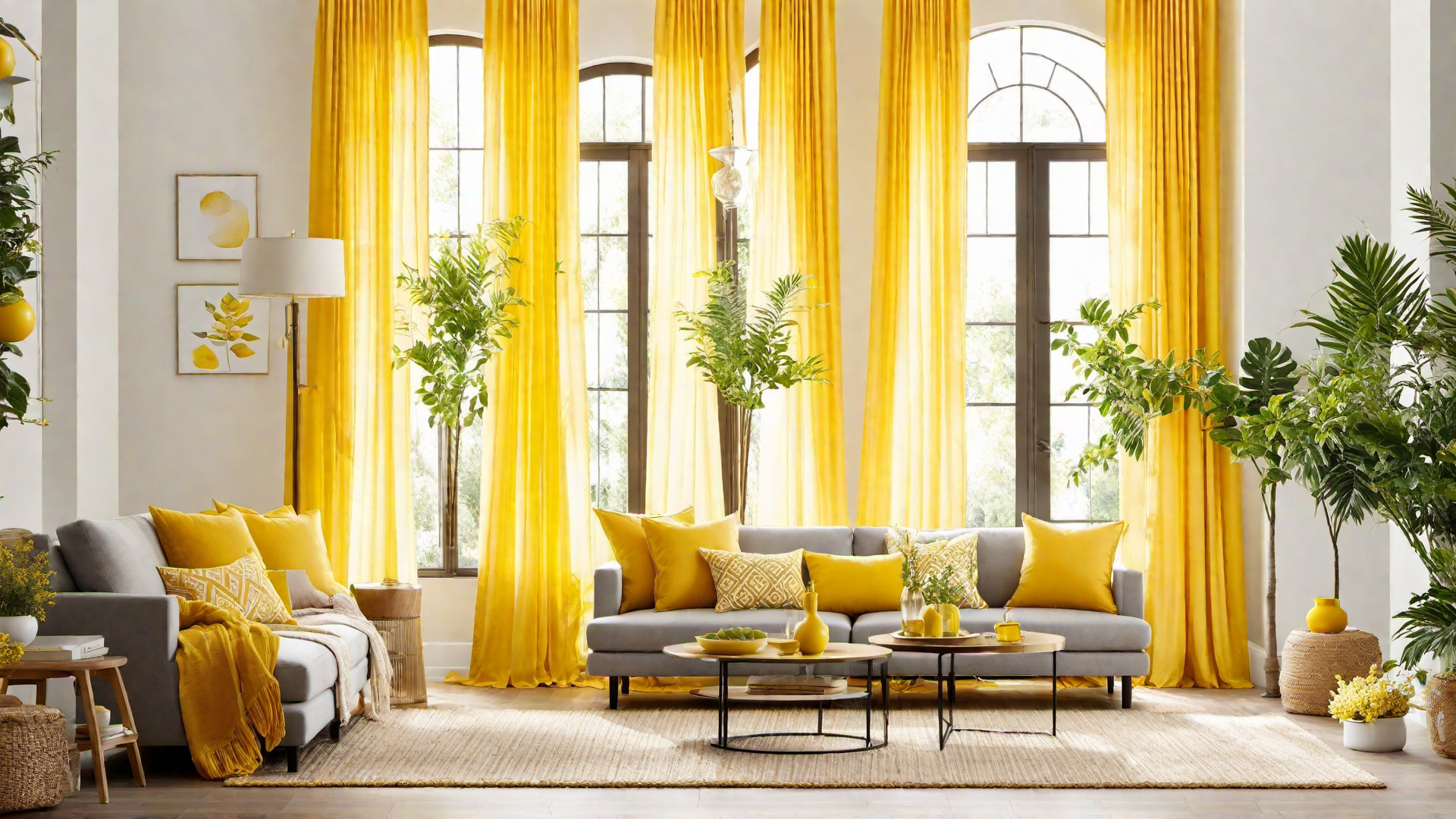Sun-Kissed Spaces: Yellow Window Treatments