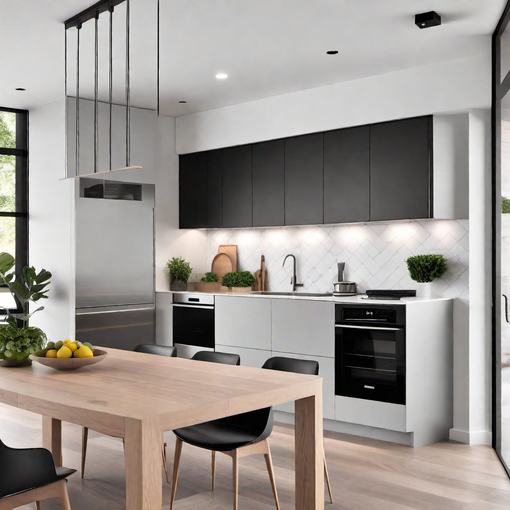 Efficiency in Design: Minimalist Kitchen Layout