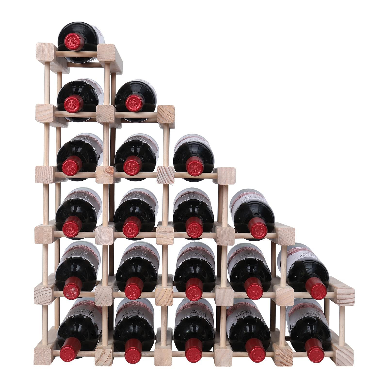 Pine Elegance Wine Rack
