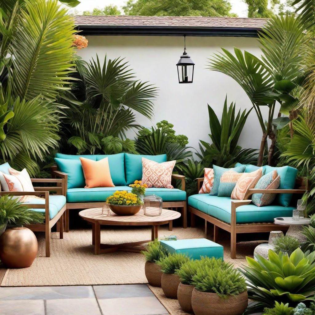 Maximalist Outdoor Space Design