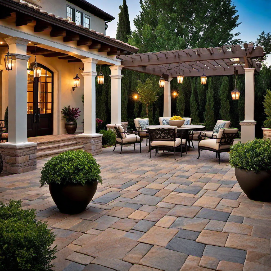 Bringing Mediterranean Vibes to Your Outdoor Space with Pavers