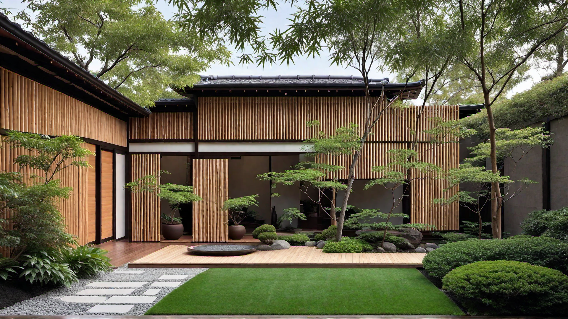 Privacy Screens: Bamboo Fencing and Trellises