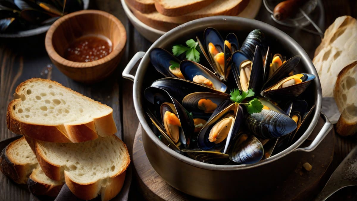 How To Make Mussels In White Wine Sauce