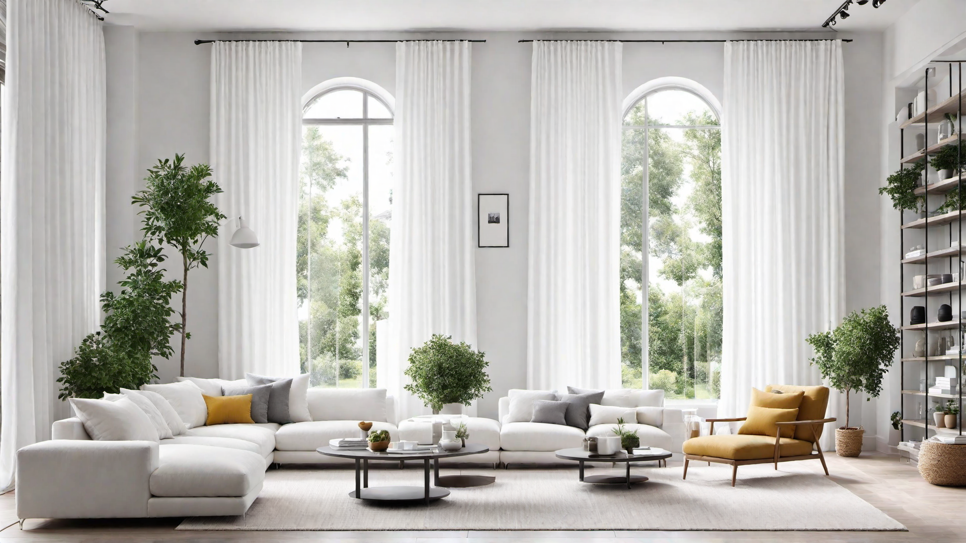 Flowing Curtains: Softening Your Space