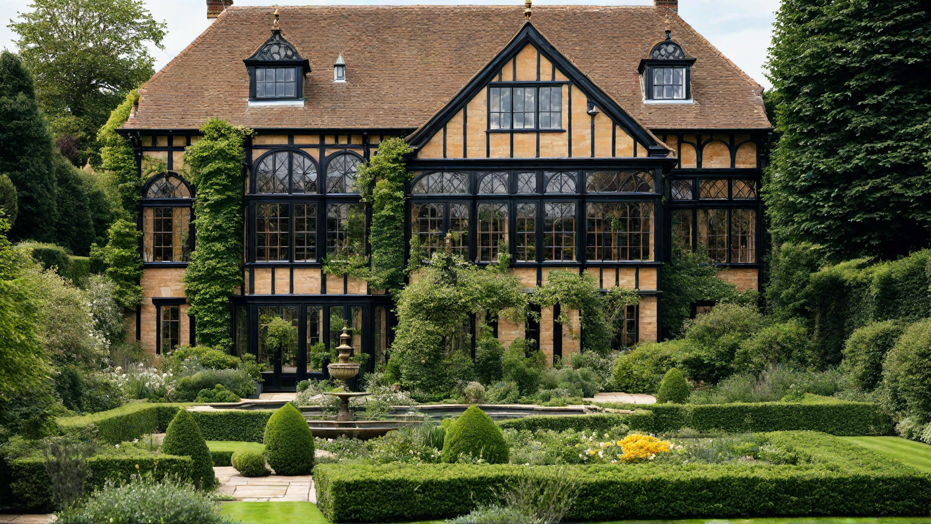 Tudor Orangeries: Glass-Enclosed Garden Rooms
