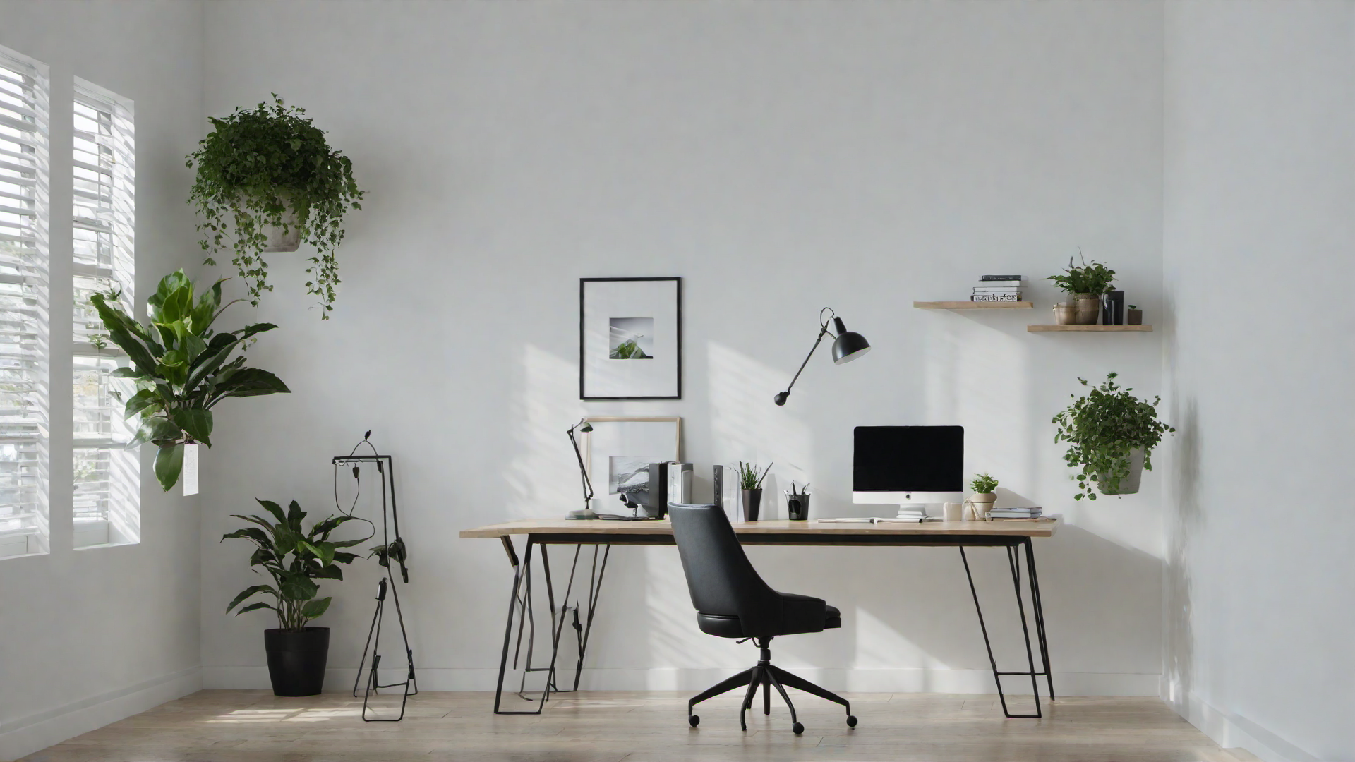Floating Desks for Space-Saving Efficiency