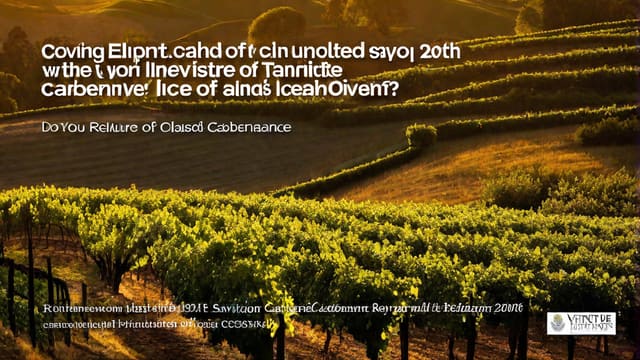 Do You Serve Cabernet Sauvignon Chilled