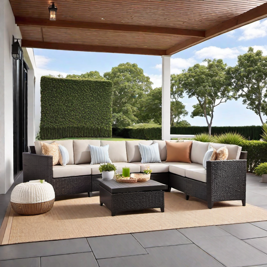 Outdoor Lounge: Creating a Relaxation Zone with Comfortable Seating
