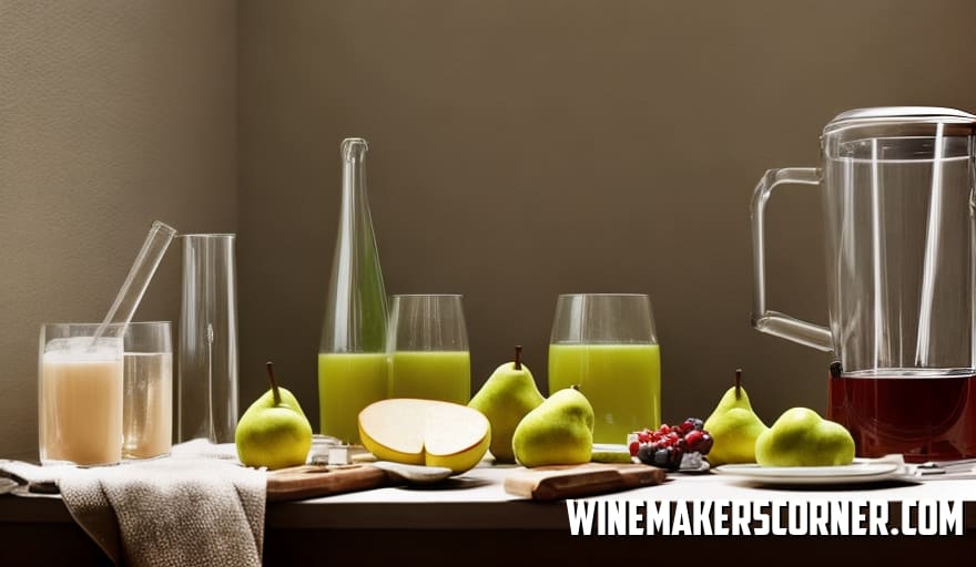 Can I Make Pear Wine With An Electric Power Juicer