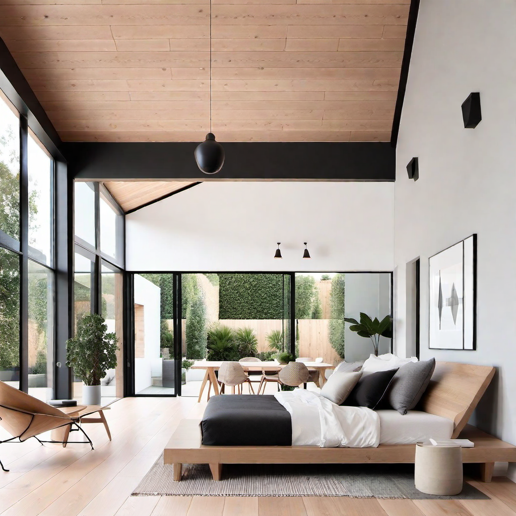 Scandinavian Serenity: Light Wood Tones and Neutral Colors