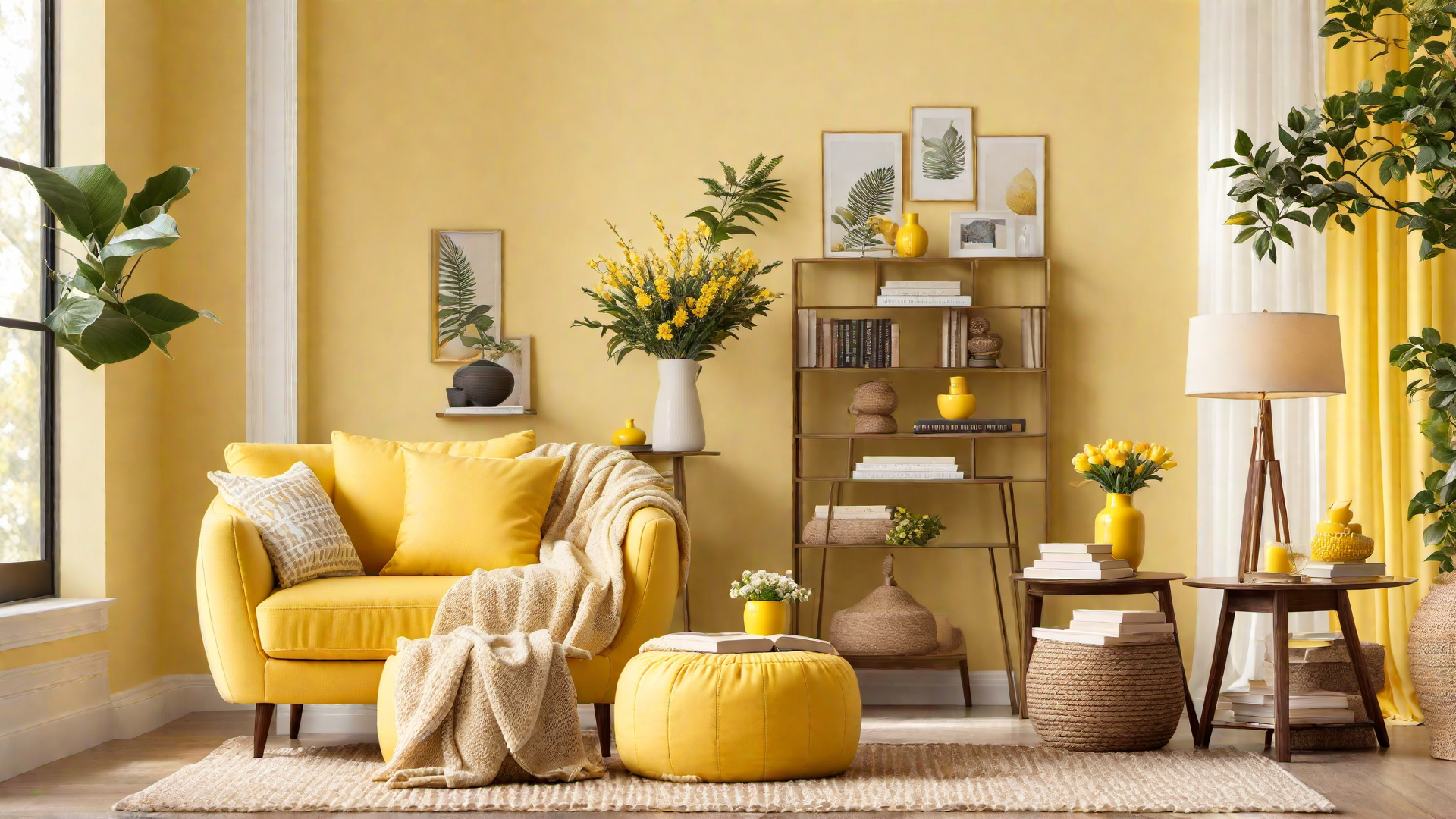 Cozy Corners: Yellow Accent Chairs for Comfort