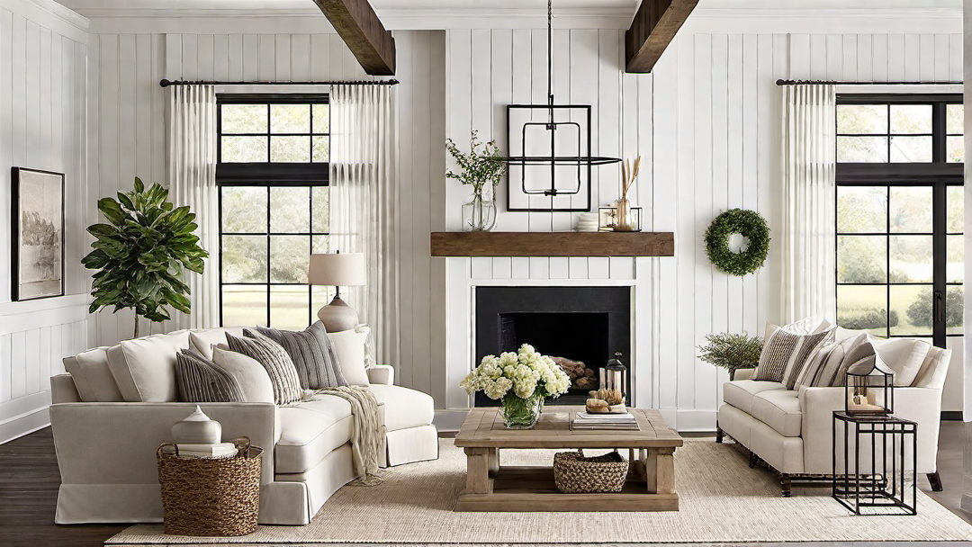Functional Farmhouse Kitchen Adjacent