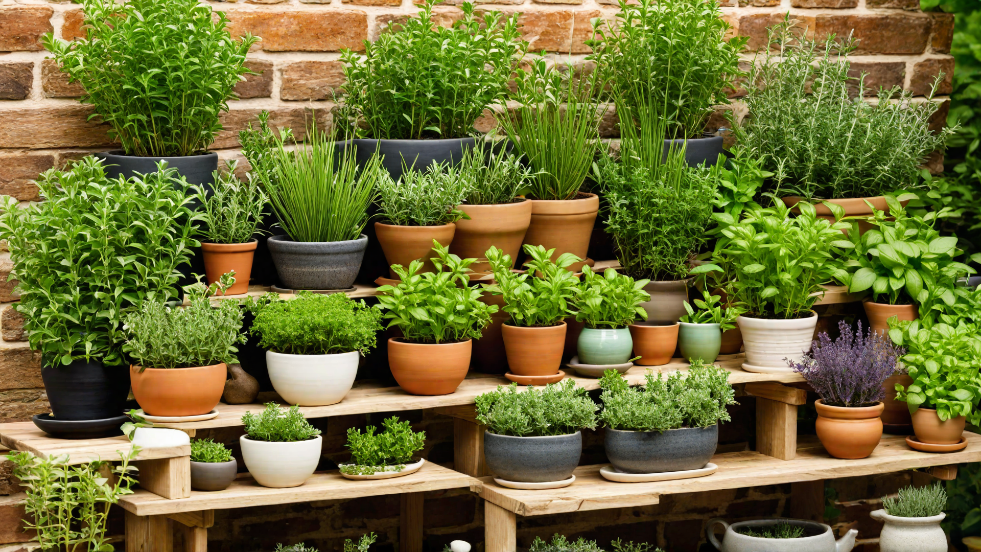 Potted Herb Garden