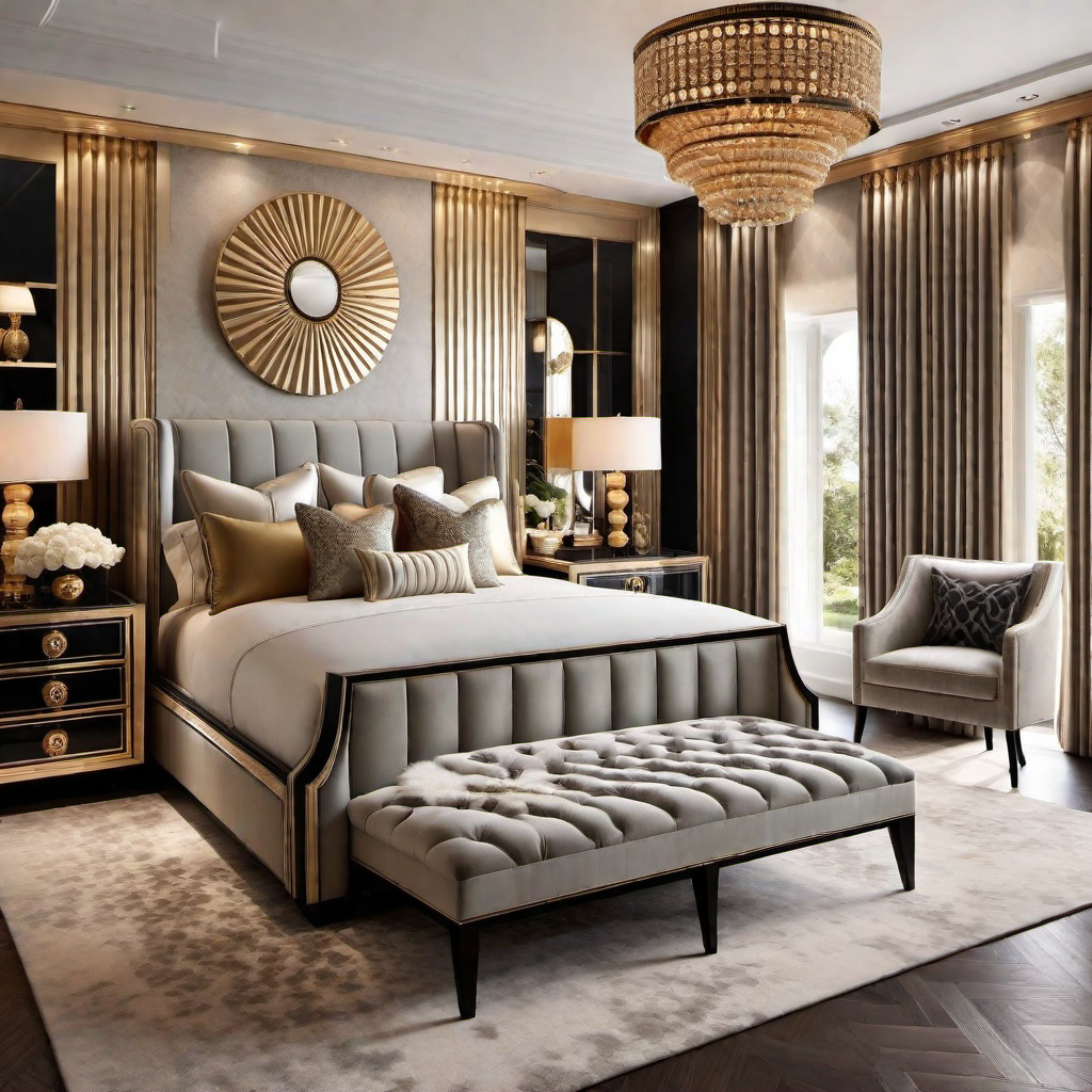 Art Deco Glamour: Exuding Luxury and Opulence