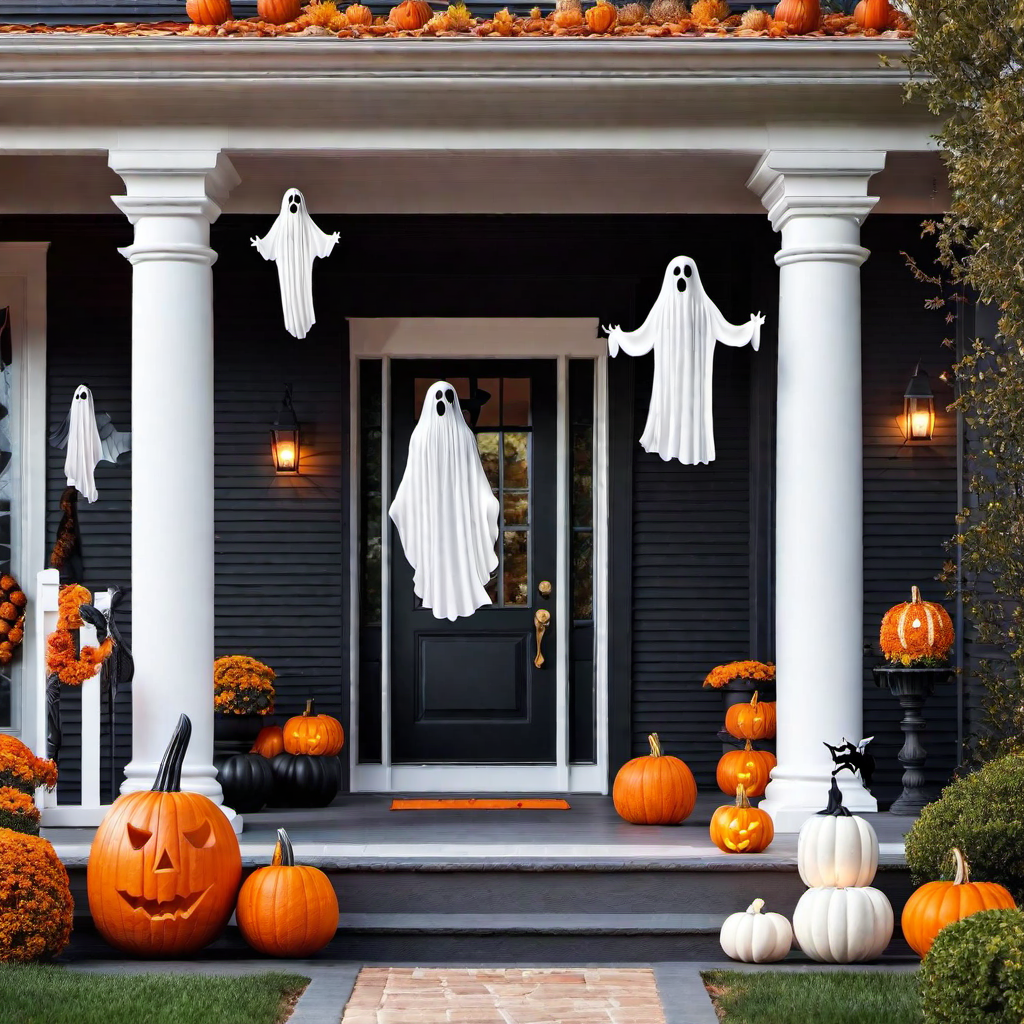 Ghostly Apparitions: Floating Ghost Decor