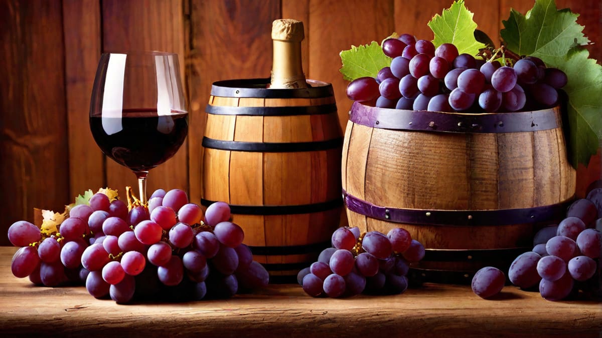 Crushing Grapes