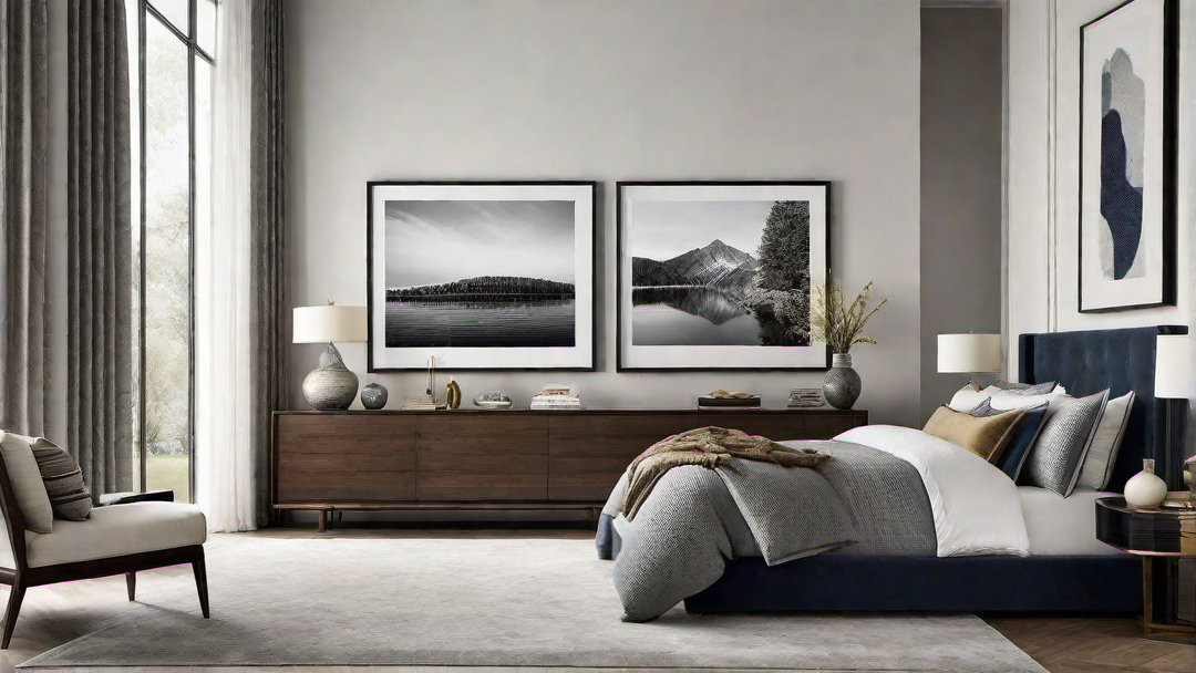 Artistic Expression: Gallery Wall and Creative Design