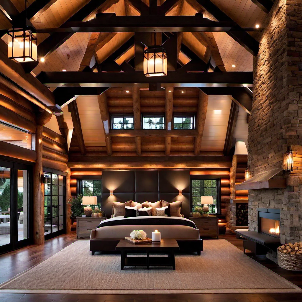 Log Cabin Lighting Ideas for Cozy Ambiance