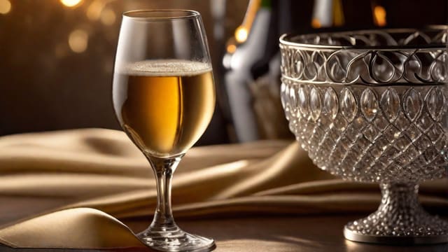 How To Glitter A Wine Glass