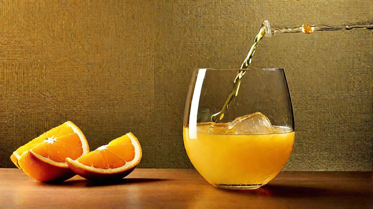 What Is White Wine And Orange Juice Called